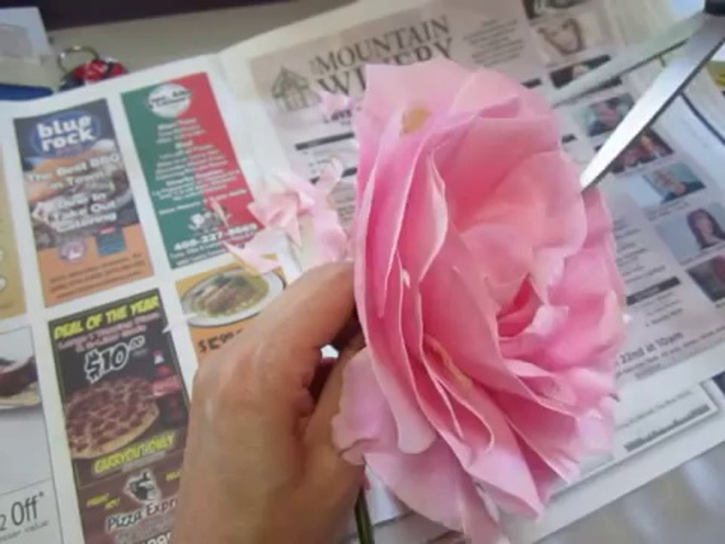 how to make flower