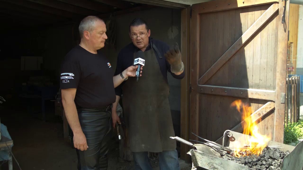 Hautes-Alpes : Rencontre avec Joel Giavelli, coutelier forgeron de Barcelonnette