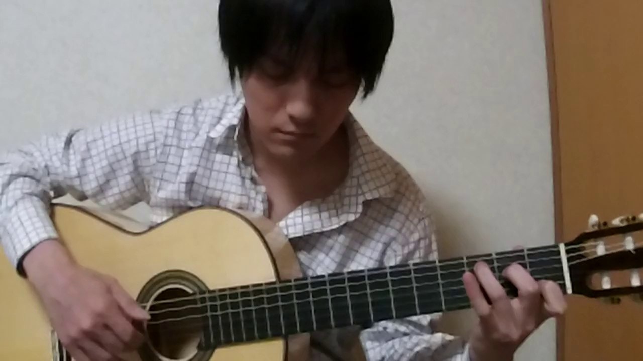 [With Guitar Tab] Let It Go ("Frozen" theme song) Solo guitar cover Acoustic chord tutorial demi lovato sheet music アナと雪の女王 Disney movie TANAKA YOSHINORI 田中佳憲 guitar arrange