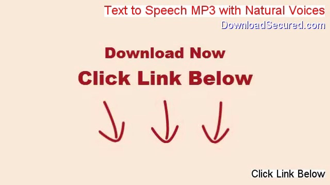 Text to Speech MP3 with Natural Voices Full - free download text to speech  mp3 with natural voices (2014) - video Dailymotion