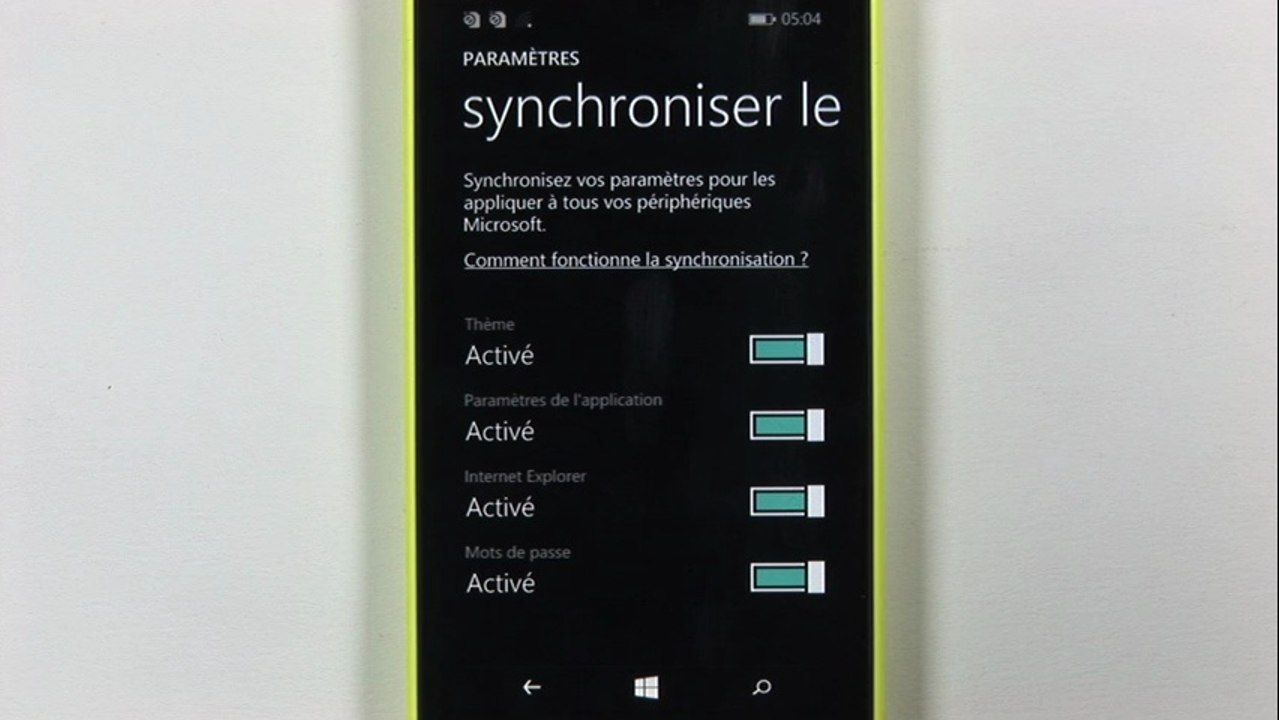 Nouveautés Windows Phone 8.1 : une synchronisation plus proche de Windows 8.1