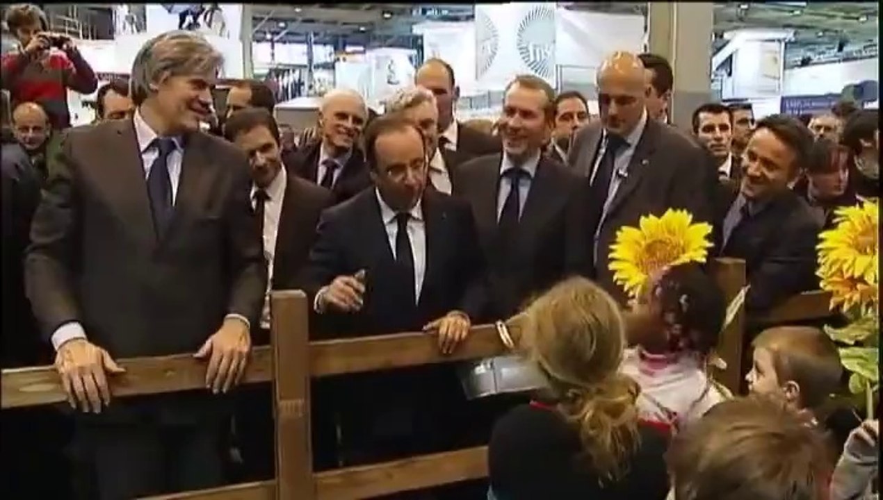 Hollande à un enfant: "Sarkozy, tu ne le verras plus!"