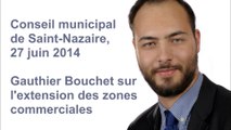 CM de Saint-Nazaire, 27.06.14 — Gauthier Bouchet — Zones commerciales