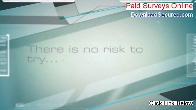 Paid Surveys Online Free Download - paid surveys online scams (2014)