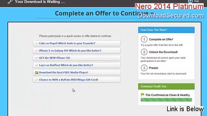 Nero 2014 Platinum Full (Legit Download)