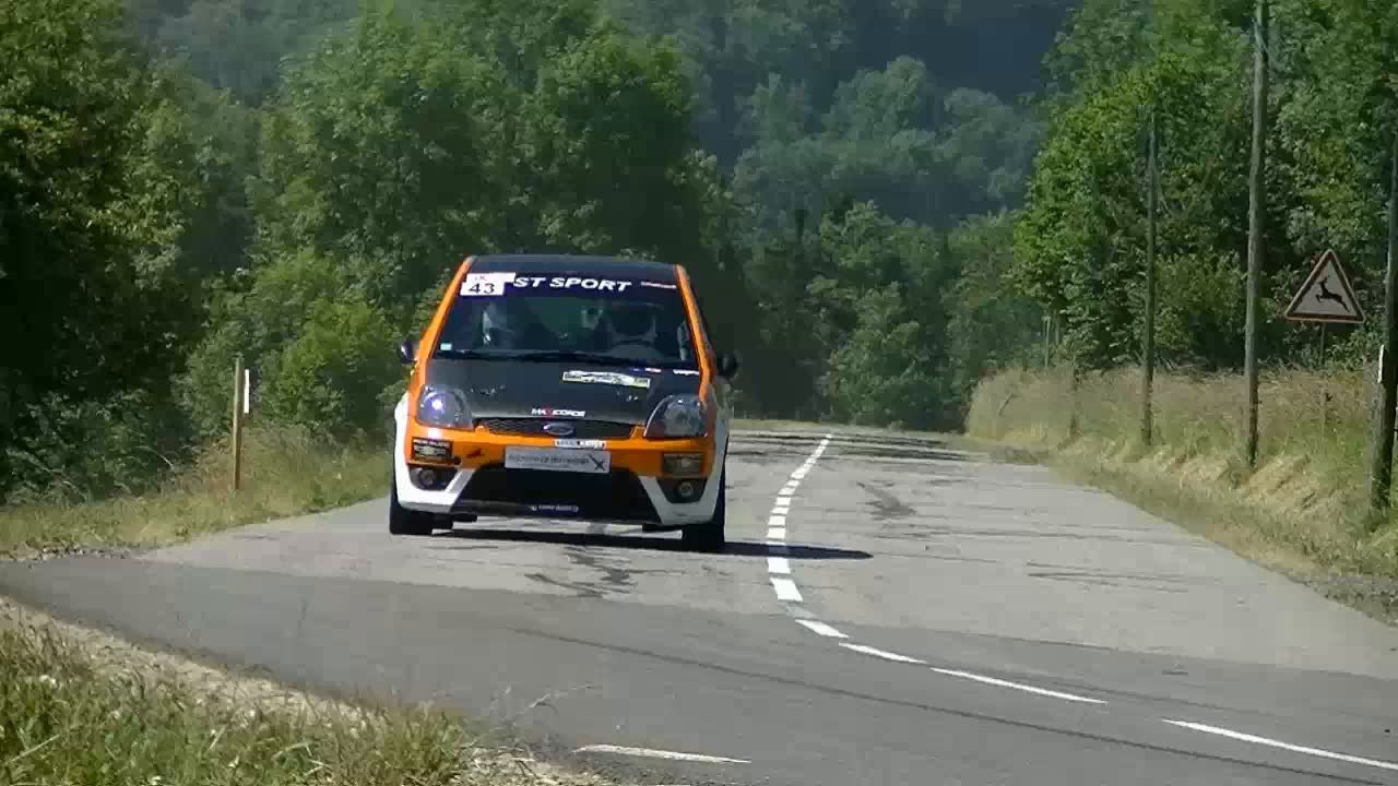 RALLYE DES BORNES 2014 passages en course