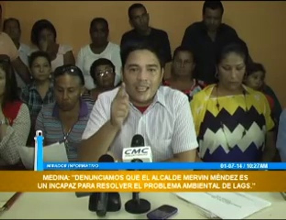ABEL MEDINA: "El alcalde Mervin Méndez es un incapaz para resolver el problema ambiental del municipio"