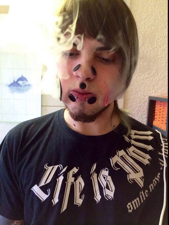 Joel Miggler, aka Bodymoded Punky
