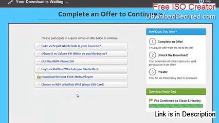 Free ISO Creator Full Download - Instant Download 2014