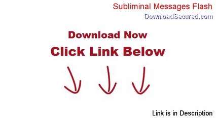 Subliminal Messages Flash Full - Instant Download 2014
