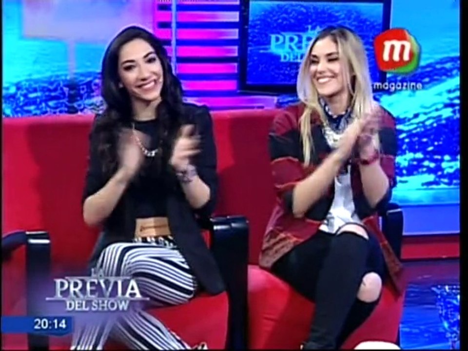 Jess & Becky en la @previadelshowok