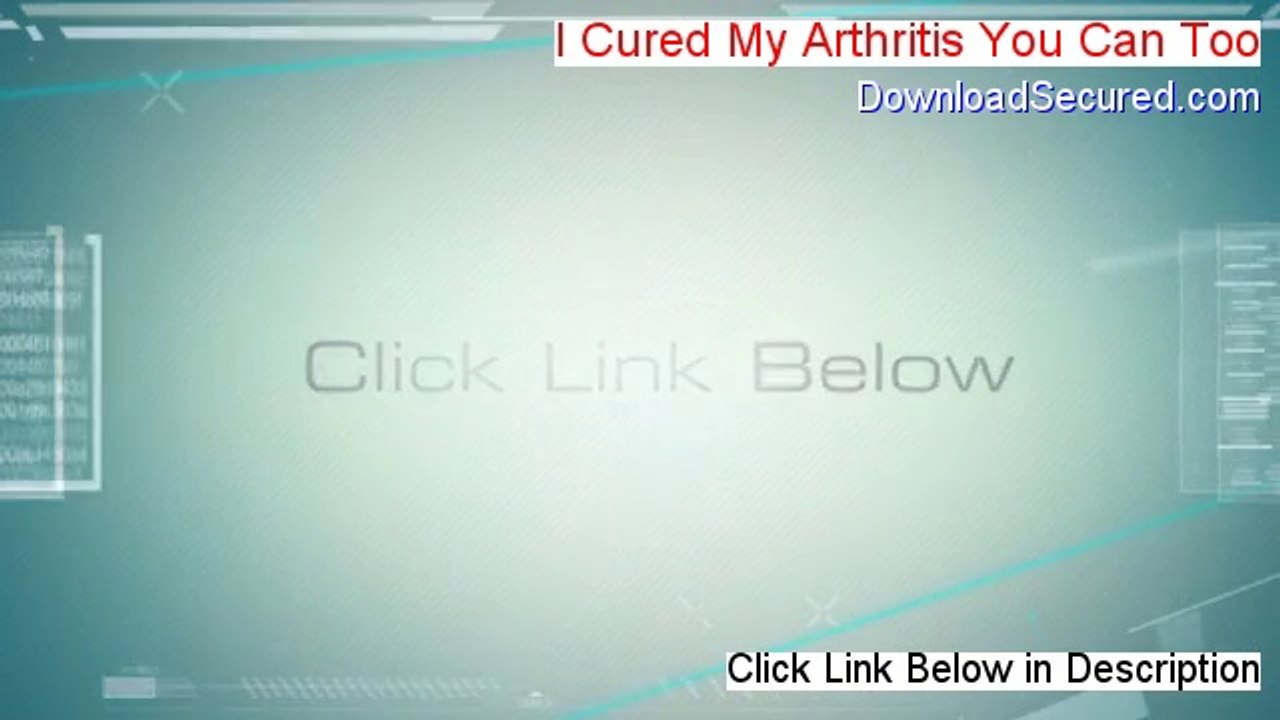 I Cured My Arthritis You Can Too Free Review [My Review]