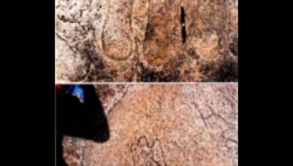 Des traces antiques de pas d'aliens découvertes en Inde
