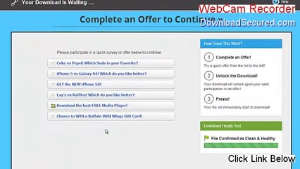 WebCam Recorder Full Download (Download Here 2014)
