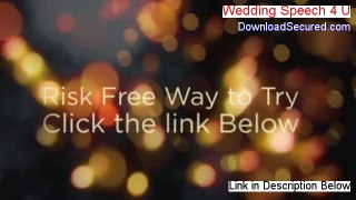Wedding Speech 4 U Free PDF - Get It Now