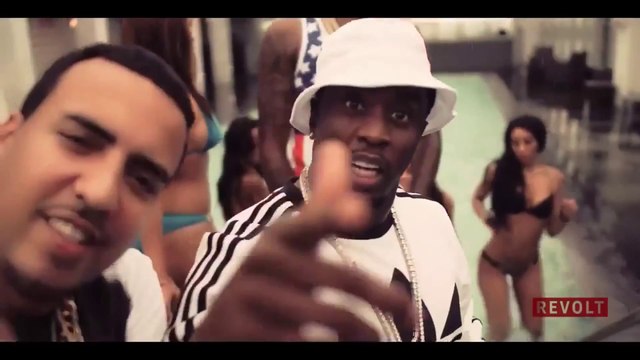 PUFF DADDY ft MEEK MILL & FRENCH MONTANA We Dem Boyz (Remix) Video 2014.