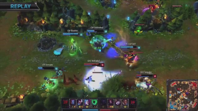 Chance ou skill en tout cas 3 kills pour Impaler - League of Legends - PC