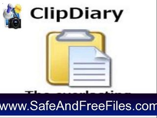 Download Clipdiary Portable 3.4 Serial Key Generator Free