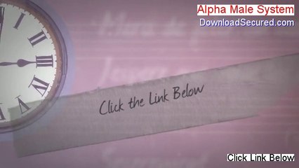 Alpha Male System Free Download (Risk Free Download 2014)