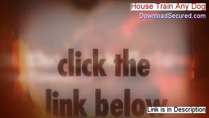 House Train Any Dog Free Review (house train any dog book free download 2014)