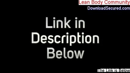 Lean Body Community Reviewed - My Review