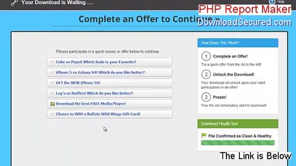 PHP Report Maker Download Free [Free of Risk Download 2014]