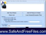 Download Convert Multiple Text Files To HTML Files Software 7.0 Serial Key Generator Free