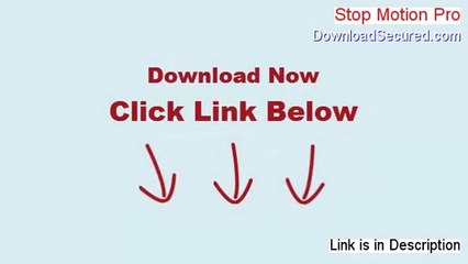 Stop Motion Pro Download - Free of Risk Download 2014