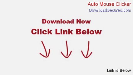 Auto Mouse Clicker Download (Risk Free Download)