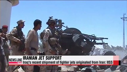 Iraq's recent shipment of fighter jets originated from Iran IISS