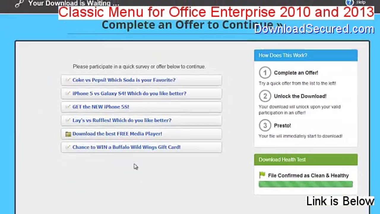 Classic Menu for Office Enterprise 2010 and 2013 Download - Download Now [2014]