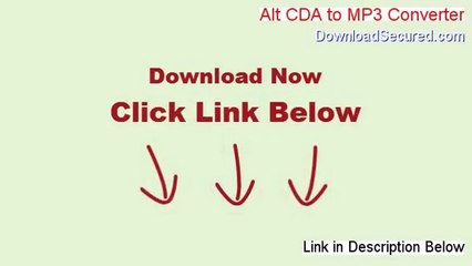 Alt CDA to MP3 Converter Full Download - alt cda to mp3 converter 7.2 serial key [2014]