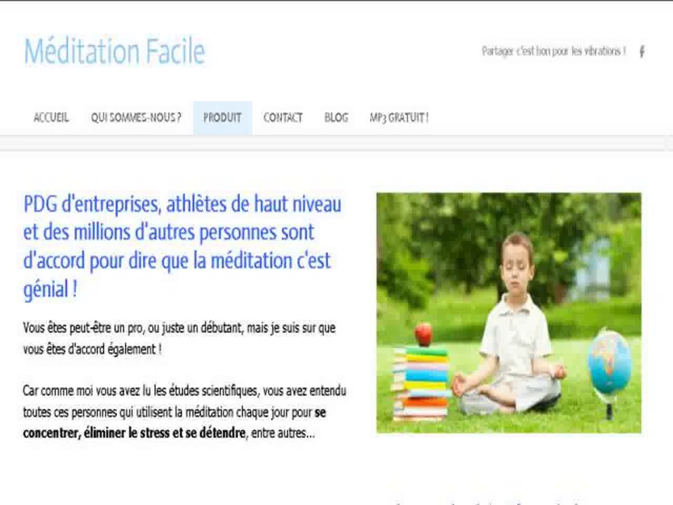 Telecharger Meditation Facile - MP3 Pour Mediter de Olivier Leroux Gratuit