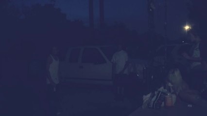 Neighbors drinking beer
