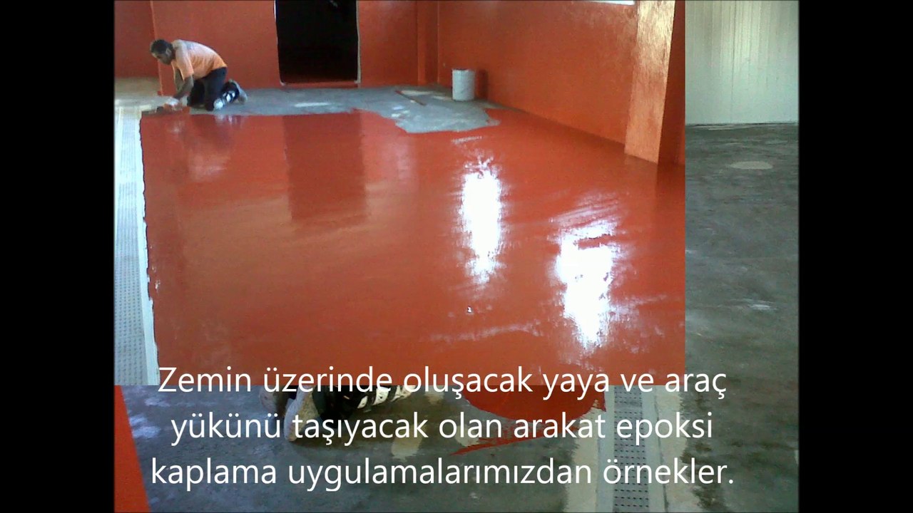 Epoksi Zemin Kaplama Uygulama Örneklerimiz