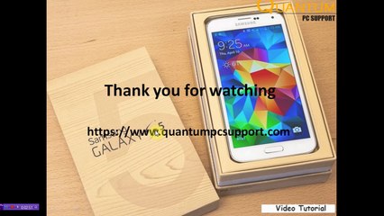 Samsung Galaxy S5: Unlock with finger scanner feature