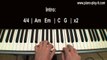 Safe and Sound Piano Tutorial by Taylor Swift