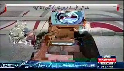 Abid Sher Ali complement about imran khan