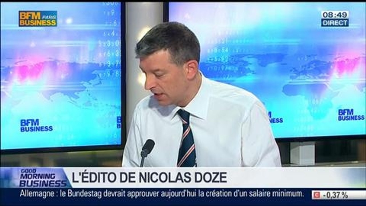 Nicolas Doze: Annonces de Manuel Valls: des patrons rassurés, et des syndicats furax - 03/07