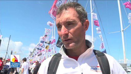 Départ de la 4ème étape de la Solitaire du Figaro