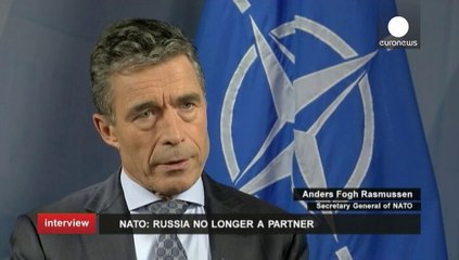 Rasmussen : "la Russie ne se comporte pas comme un partenaire de l'OTAN"