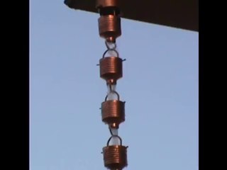Pure Copper Juno Cup Rain Chain