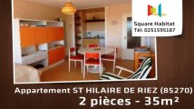 A vendre - Appartement - ST HILAIRE DE RIEZ (85270) - 2 pièces - 35m²