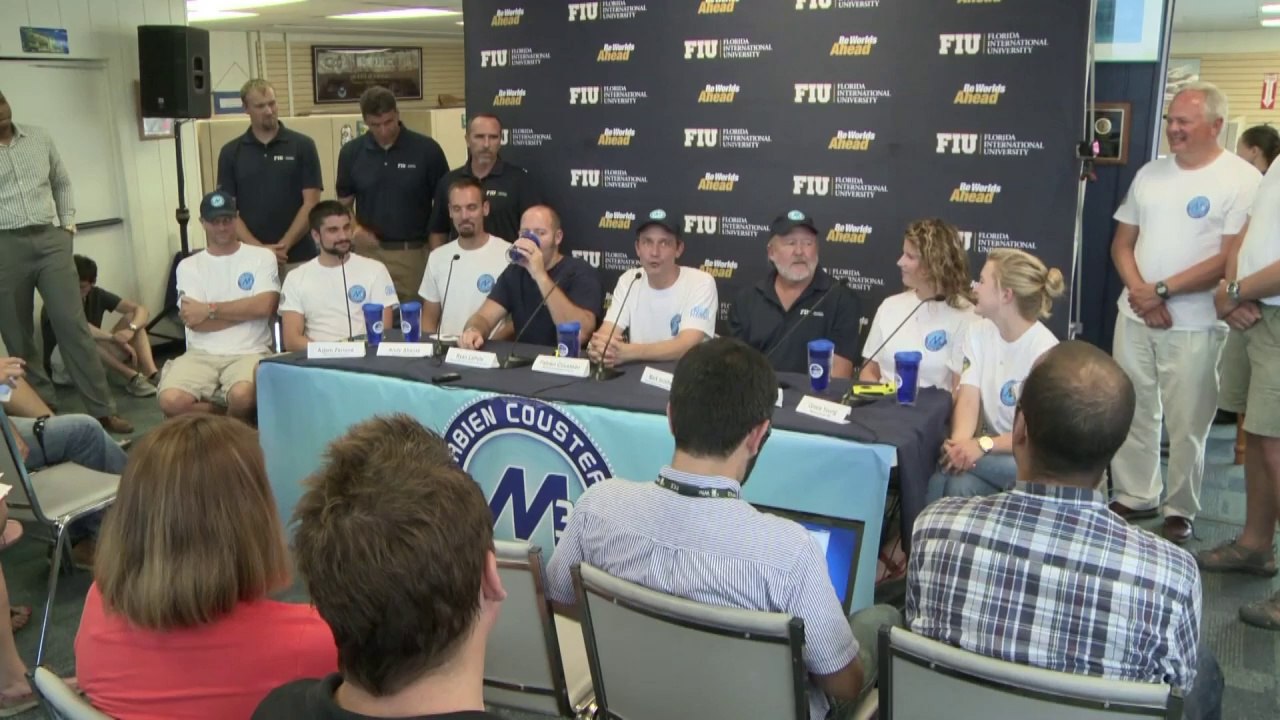 31 Tage unter Wasser: Cousteau-Enkel bricht Rekord