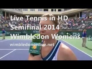 Watch Kvitova vs Safarova Wimbledon Women's Singles Semifinal Online