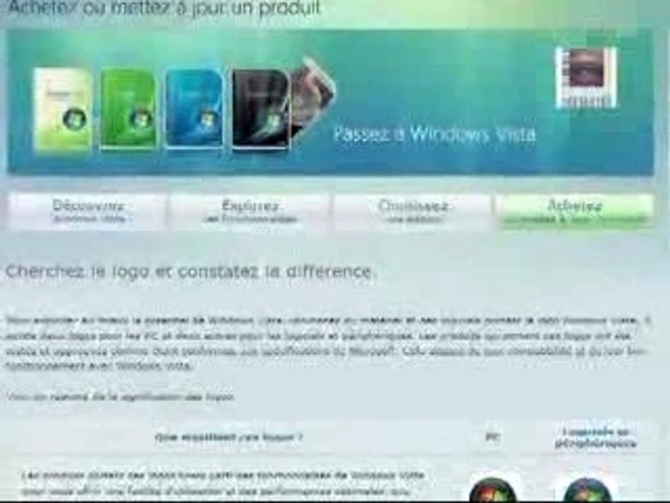 WINDOWS VISTA - COMMENT ET POURQUOI ?