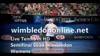 Live Wimbledon Womens Semifinal Kvitova vs Safarova Match
