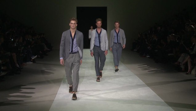 Giorgio Armani - Collection Homme Printemps-été 2015 à Milan