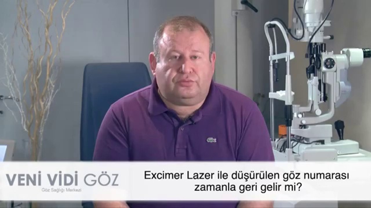 Excimer Laser İle Düşürülen Göz Numarası Zamanla Geri Gelir mi?