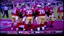 NaVorro Bowman San Francsico 49ers Shock the Atlanta Falcons in MNF 12_23_13 LoL